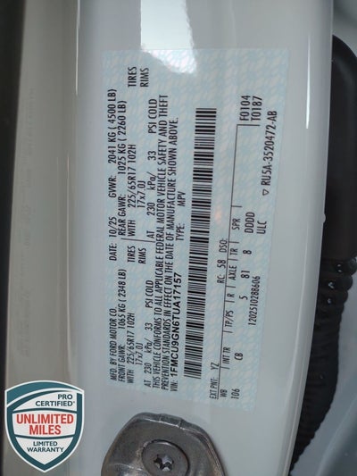 2026 Ford Escape Active