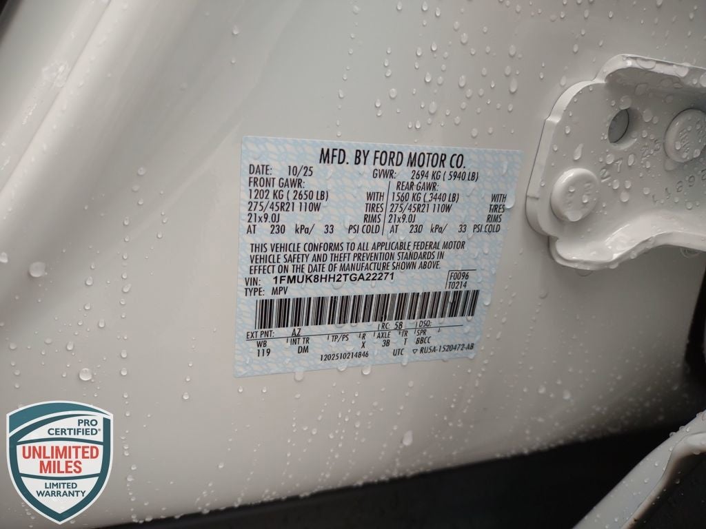 2026 Ford Explorer Platinum