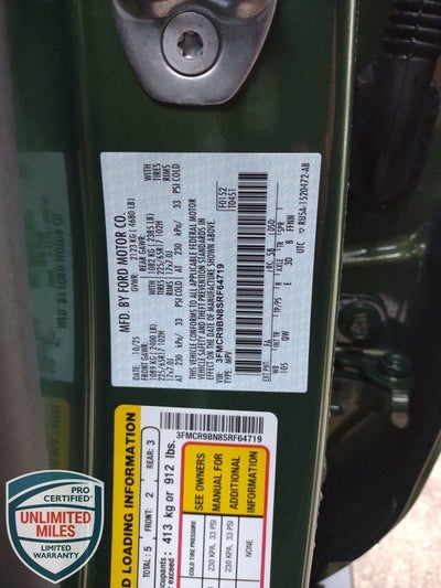 2025 Ford Bronco Sport Big Bend