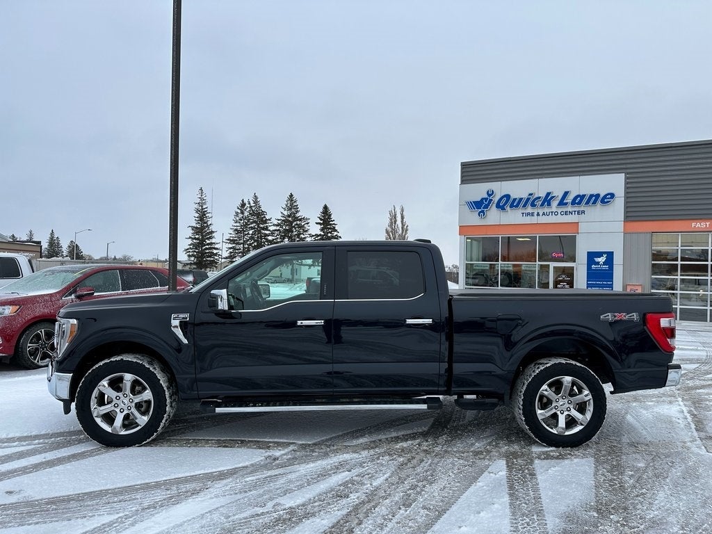 Used 2021 Ford F-150 Lariat with VIN 1FTFW1E84MKF02680 for sale in Thief River Falls, Minnesota