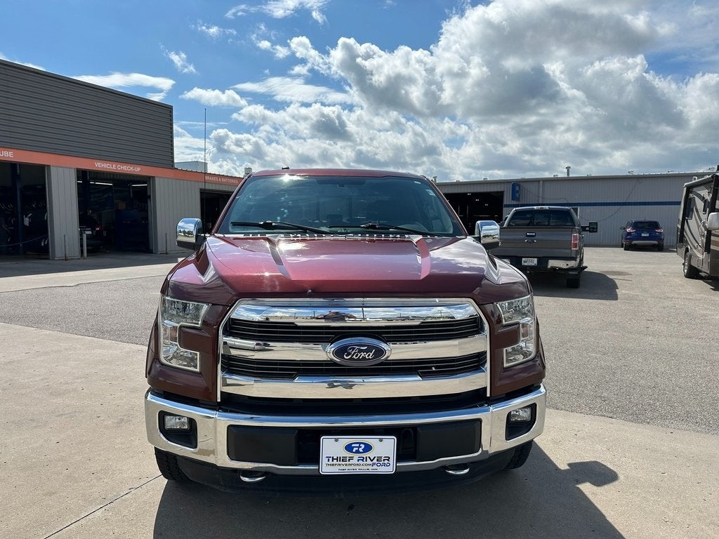 Used 2015 Ford F-150 Lariat with VIN 1FTFW1EF0FKE87192 for sale in Thief River Falls, Minnesota