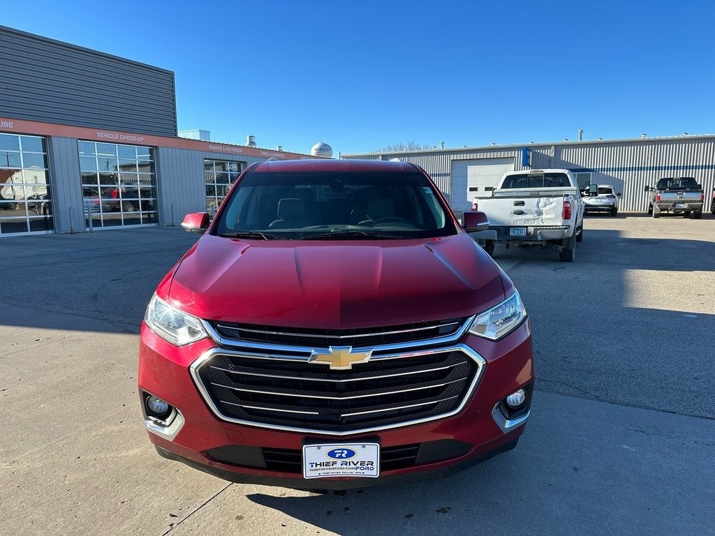 Used 2018 Chevrolet Traverse Premier with VIN 1GNEVJKW1JJ113098 for sale in Thief River Falls, Minnesota