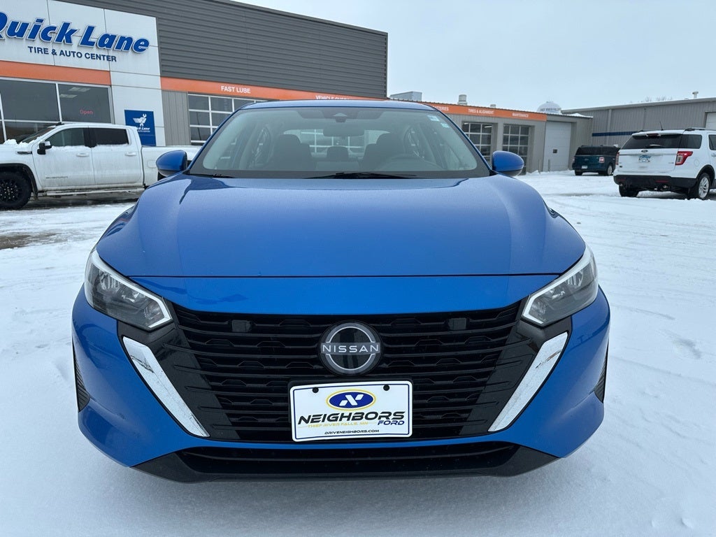 Used 2024 Nissan Sentra SV with VIN 3N1AB8CV7RY374986 for sale in Thief River Falls, Minnesota