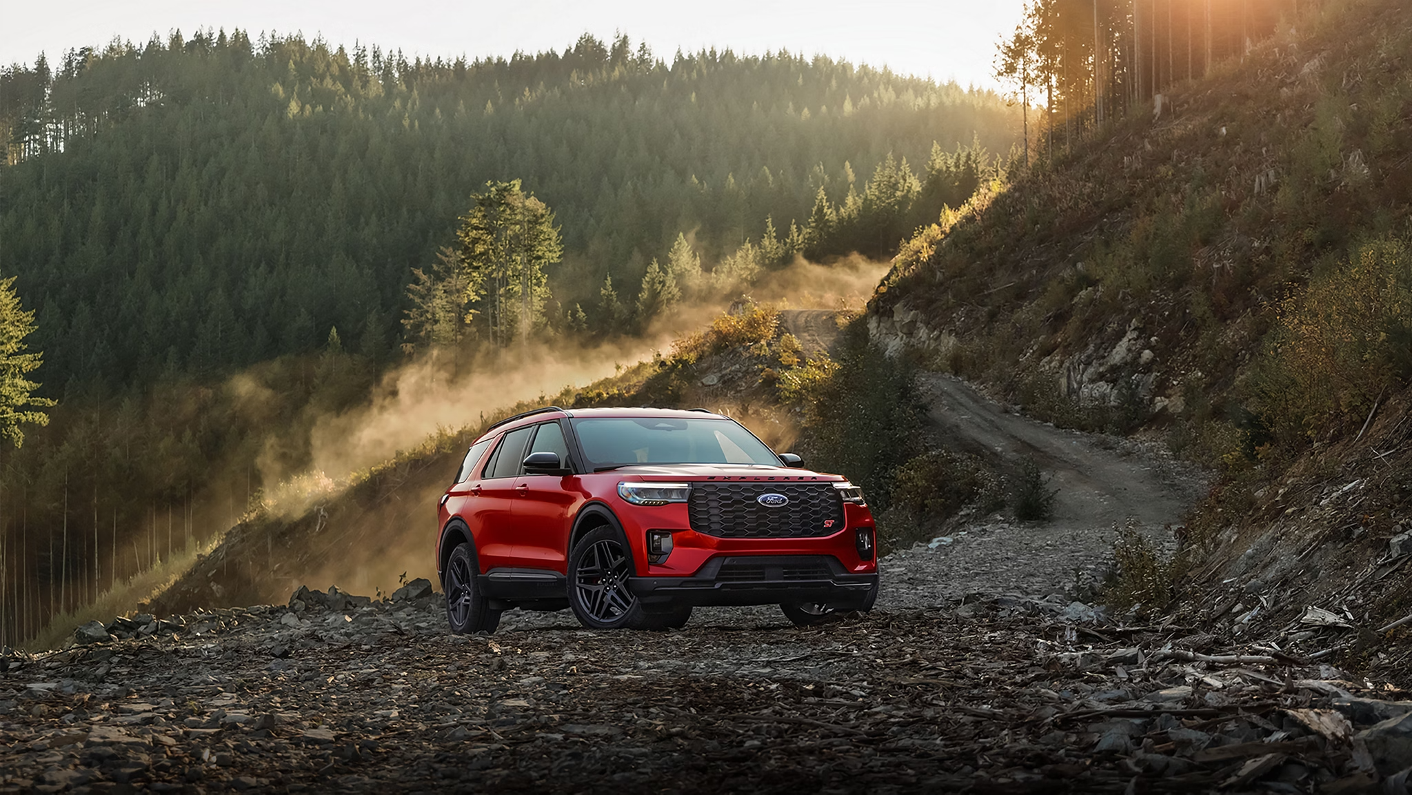 2026 Red Ford Explorer